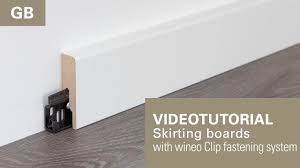 Google chrome , mozilla firefox , microsoft edge. Videotutorial How To Install Skirting Boards With Clip Fastening System Gb Youtube