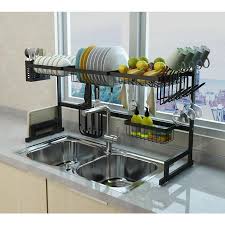 Emoderndecor 13 Piece Kitchen Sink Accessory Kit Lowes Com In 2020 Kitchen Space Savers Kitchen Space Dish Rack Drying