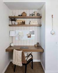 Home Office Ideas For Small Spaces Tiny Home Office Small Home Offices Home Office Decor