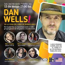 Dan Wells: "Sobre tu cadáver es mi libro favorito de la saga"