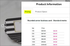Flag type & actual height. Vistaprint Standard Business Card Reviews Check Out My Cards