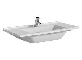 Vitra S50 Single Tap Hole 1200mm Vanity Basin Vanity Basin Shower Taps Bathroom Basin