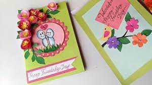 How do you make a friend quiz? Diy Friendship Day Card How To Make Friendship Day Card For Friends Youtube