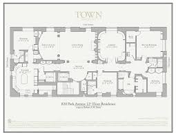 The Robert A M Stern Redesigned 12th Floor Of 820 Park Avenue Is So Fancy That Architectural Floor Plans Penthouse Apartment Floor Plan Apartment Floor Plans