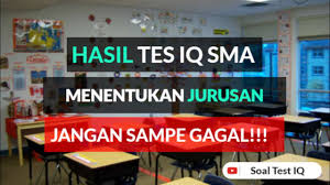 Misalnya tes psikotes untuk kemampuan verbal untuk persamaan kata: Tes Iq Menentukan Jurusan Psikotes Sma Untuk Jurusan Youtube