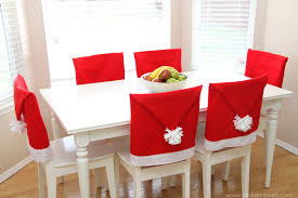 santa hat chair covers (a serious bah