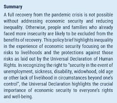 How to write a position paper? What Triggers Economic Insecurity And Who Is Most At Risk Disd