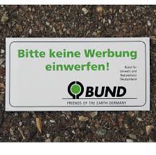 Aufkleber keine werbung und briefkastenaufkleber gegen den papierstau im breifkasten. Bund Aufkleber Bitte Keine Werbung Einwerfen Shop