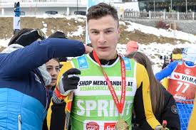 Futuristic augmented reality glitch effects ! Bruksvallarna Max Novak S Impose Sports Infos Ski Biathlon