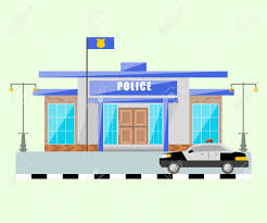 Maybe you would like to learn more about one of these? Vector Police Station With Car Isolated Objects Royalty Free Cliparts Vectors And Stock Illustration Image 79410972