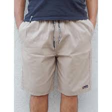 Bermuda Brim Reta Lisa Elástico Via lance