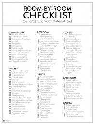 Room By Room Checklist For Downsizing The Amount Of Stuff In Your House Homecountry House Cleaning Checklist House Cleaning Tips Cleaning Hacks