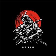 Ronin logo vector illustration | Premium Vector