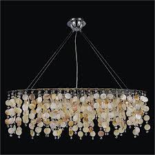 Capiz Chandeliers Seashell Light Fixtures Shop Glow Lighting