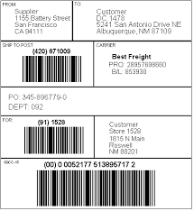 The printed label contains the following data the loading weight that is displayed corresponds to the gross weight from the material master multiplied. Understand Ucc 128 Compliance
