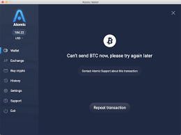 If you have a vpn, an aggressive firewall, or a tor, then it might play a part in disrupting your connection to the network for sending your transaction. I Am Getting Can T Send X Now Please Try Again Later Error Atomic Wallet Knowledge Base