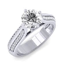 1 12 Carat 18k White Gold Forever Promise Engagement Ring