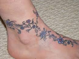 Vine Ankle Tatoo My Ankle Foot Tattoo Vine Flowers Ankle Tattoos For Women Ankle Bracelet Tattoo Flower Tattoo On Ankle