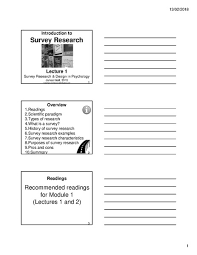 Of identifying the incoming threat irrespective of any form of attacks. File Srdp Lecture01handout Survey Research 3slidesperpage Pdf Wikiversity