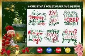 Design Place Designer At Creative Fabrica Christmas Toilet Paper Christmas Fun Toilet Paper Svg