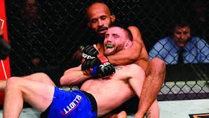 Demetrious johnson is joined by st. Fight Club Demetrious Johnson Survives His Toughest Challenge Yet To Move Level With Georges St Pierre Sport360 News