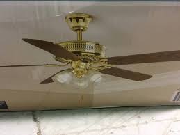 Hunter original antique brass 52 inch ceiling fan follow me on other social media! Hampton Bay Landmark Plus 52 In Polished Brass Ceiling Fan Open Box In Like New Condition Kx Real Deals Inver Grove Tools Home Decore Housewares Flooring And More K Bid