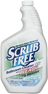 Arm And Hammer Scrub Free Mildew Remover With Bleach 32 Oz Scrub Free 35264 With Green Lid Best Shower And Toilet Cle Mildew Stains Mildew Remover Cleaning