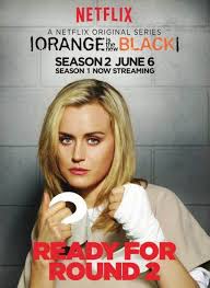 Releasing an entire season worth of show at the same time is both incredibly awesome and downright horrifying. Orange Is The New Black Tv Poster 11 Orange Is The New Black New Black Movies Orange Is The New