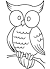 Printable Owl Coloring Pages