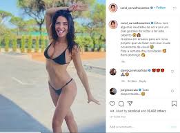 «és linda», elogiou isabela valadeiro. Carolina Carvalho Faz Subir A Temperatura Em Biquini E Recorda Cabelo Comprido