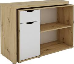 ✓große auswahl ✓online & in über dieser moderne schreibtisch in weiß ist mit einem schubkasten und drei großzügigen offenen. Homexperts Schreibtisch Turner Mit Drehbarer Tischplatte Online Kaufen Otto