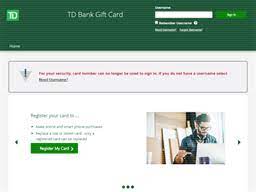 You will not be tempted to spend a large amount. How To Check Td Bank Gift Card Balance Bank Western