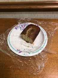 A mixing bowl, a fork to whisk the eggs and a sturdy spoon to mix the batter are all you need. Banana Bread At Work Album On Imgur