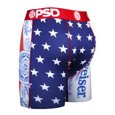 Budweiser Stars American Flag Men S Boxer Briefs