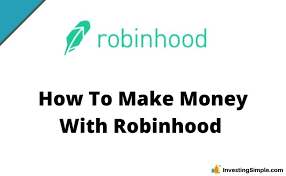 We did not find results for: Here S How To Make Money With Robinhood