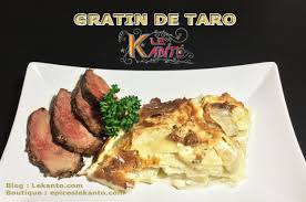 Taro Comment Faire Un Gratin De Taro Plat Cuisine Patate Douce