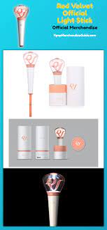 Marke, red velvet official fan light stick. Red Velvet Official Light Stick