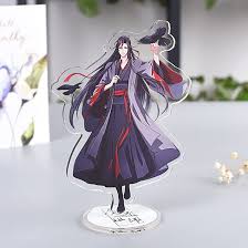 D-Pg007 The Founder of Diabolism Anime Merch, White WuXian Figures, Model  Display Stand, Fans Gifts, Height 15-16 cm, 1 Set of 2 Pieces: Amazon.de:  Home & Kitchen