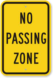 No passing zone illustrations and use on your powerpoints end of no overtaking 10kb 180x195 No Passing Zone Sign Road Traffic Signs Sku K 9204