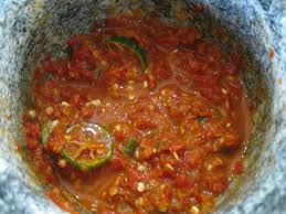 Rasanya lemak, manis , masin dan pedas. Resepi Sambal Lada Kelantan
