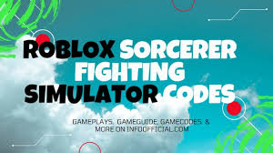 If you want to improve your chances of playing a better than your friends and strangers, these sorcerer fighting simulator codes will help . Roblox Sorcerer Fighting Simulator Codes August 8 2021