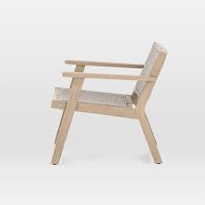 This item, designed to fit snugly against our classic teak reclining chair. Teak Wood Rope Outdoor Chair