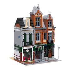 Octan Office 10264 Corner Garage Lego Modular Modular Building Lego Village