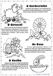 Simbolos Da Pascoa Pascoa E Seus Significados Para Imprimir E Colorir
