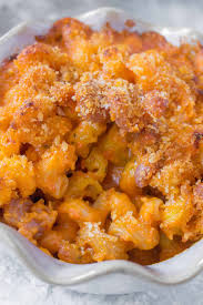 Macaroni and cheese—also called mac 'n' cheese in the united states, and macaroni cheese in the united kingdom—is a dish of cooked macaroni pasta and a cheese sauce, most commonly cheddar. Baked Tomato Soup Mac And Cheese Carmy Run Eat Travel