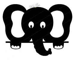 Free Free 157 Elephant Svg Black And White SVG PNG EPS DXF File