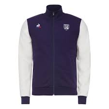 Coats Jackets Le Coq Sportif Fiorentina Fanwear Tracktop Purple Dok Gemiis