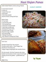 Aneka Nasi Recipes Food Local Food