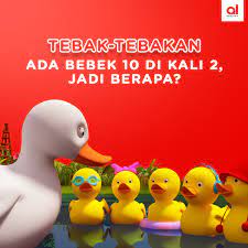 Jawapaan ada berapa bebek tebak gambar : Akulaku Indonesia Ø¯Ø± ØªÙˆÛŒÛŒØªØ± Alovers Lagi Apa Nih Yuk Kita Main Tebak Tebakan Coba Tebak Ini Ada Bebek 10 Di Kali 2 Hayoo Jadi Berapa Yang Tahu Jawabannya Share Di Kolom Komentar Yah