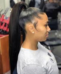 This style suits on girls with black skin tone and i personally recommend them to go with a classy ponytail hairstyle. Top 50 Best Ponytail Hairstyles For Black Women Sexy Updo Ideas